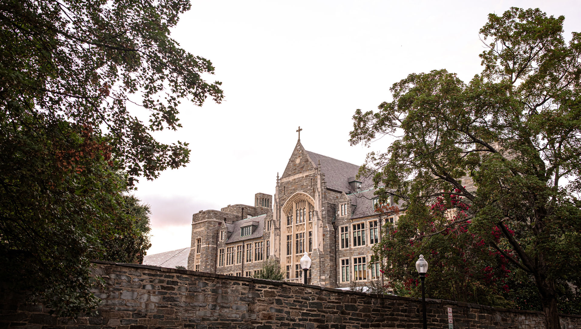 Georgetown University campus representing the 2026 SAT and ACT admissions policy change